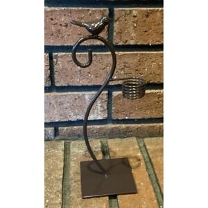 Hydroponics Bird Vase Iron Art Glass Desktop Decoration METAL FRAME ONLY